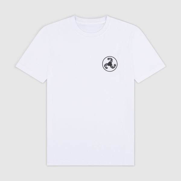 BICEP LOGO TEE - BLACK ON WHITE