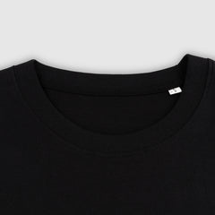 GREEN LOGO PUFF PRINT BLACK T-SHIRT + ISLES