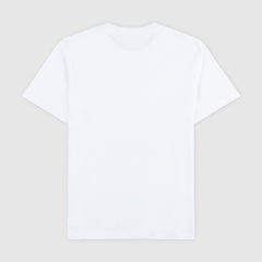 BLUE LOGO PUFF PRINT WHITE T-SHIRT + ISLES