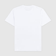 GREEN LOGO PUFF PRINT WHITE T-SHIRT + ISLES