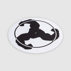 Bicep Black Logo White Slipmat