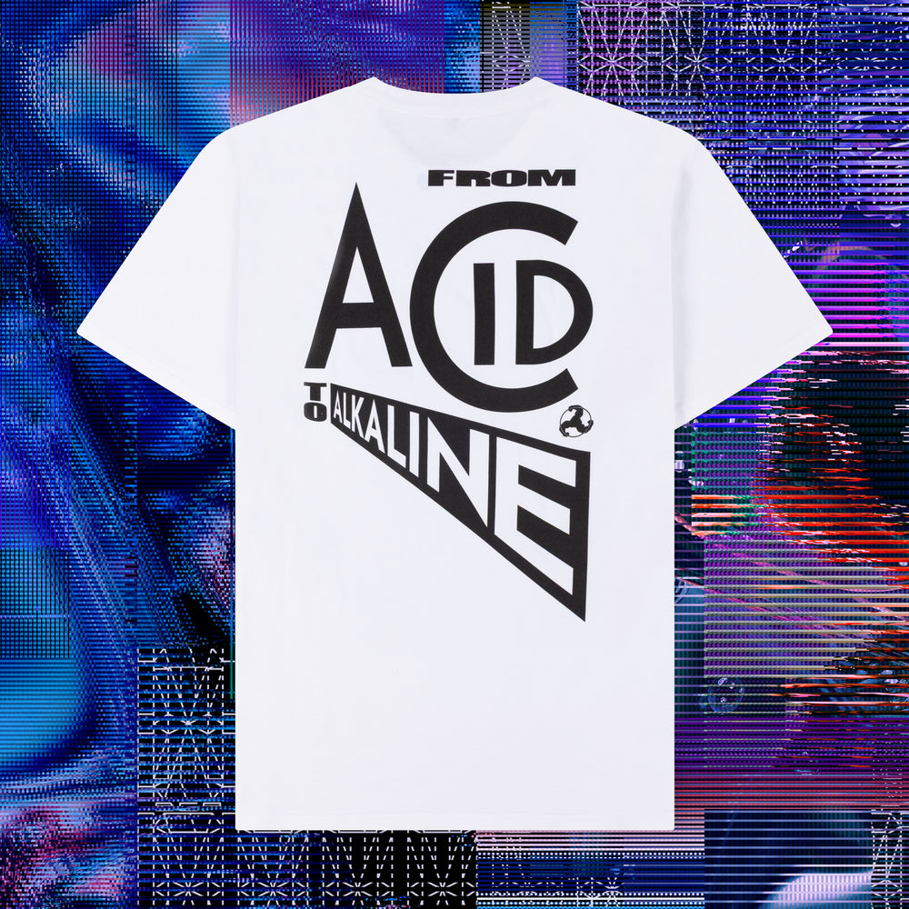 ALKALINE CHROMA TEE - WHITE