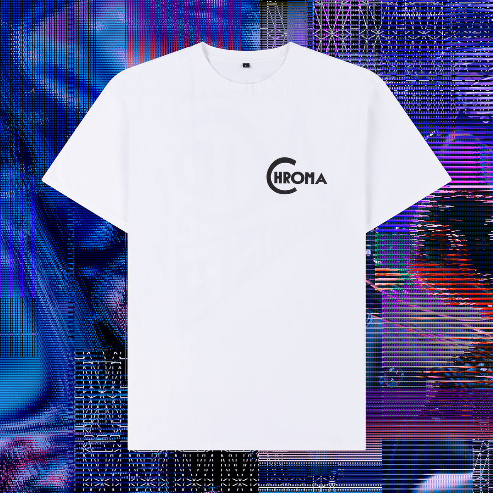 ALKALINE CHROMA TEE - WHITE