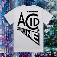 ALKALINE CHROMA TEE - WHITE + CHROMA SPECIAL EDITION CASE 2x LP