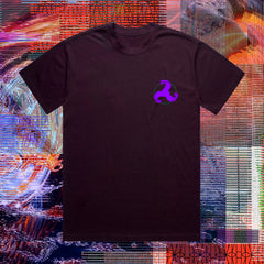 BICEP CHROMA TEE - PLUM