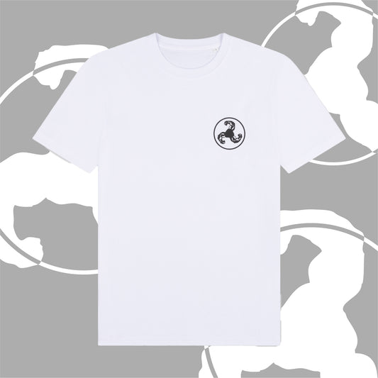 BICEP LOGO TEE - BLACK ON WHITE