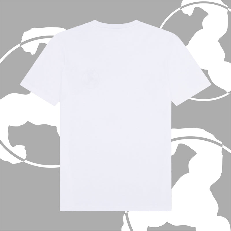 BICEP LOGO TEE - BLACK ON WHITE