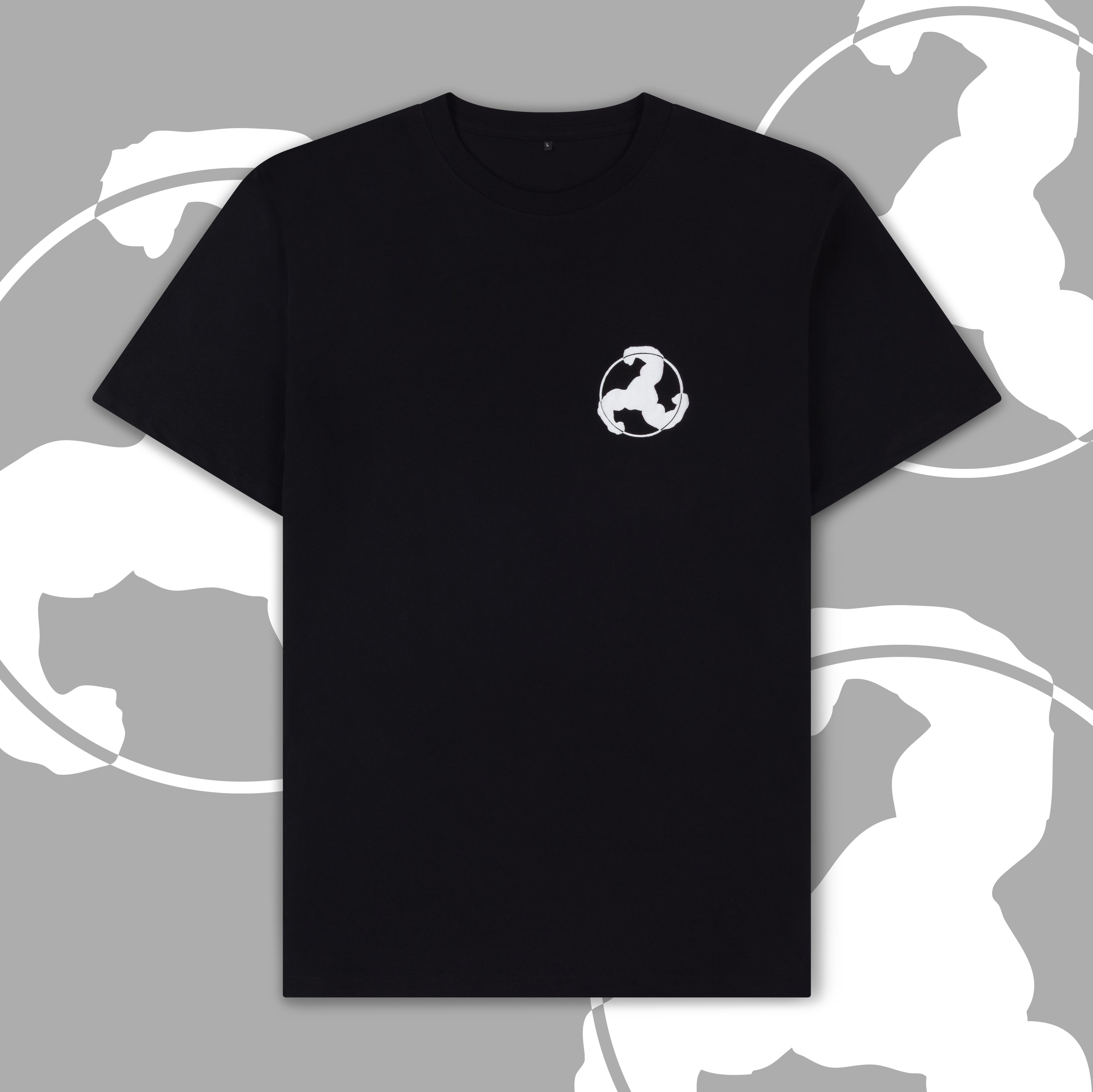BICEP LOGO TEE - BLACK