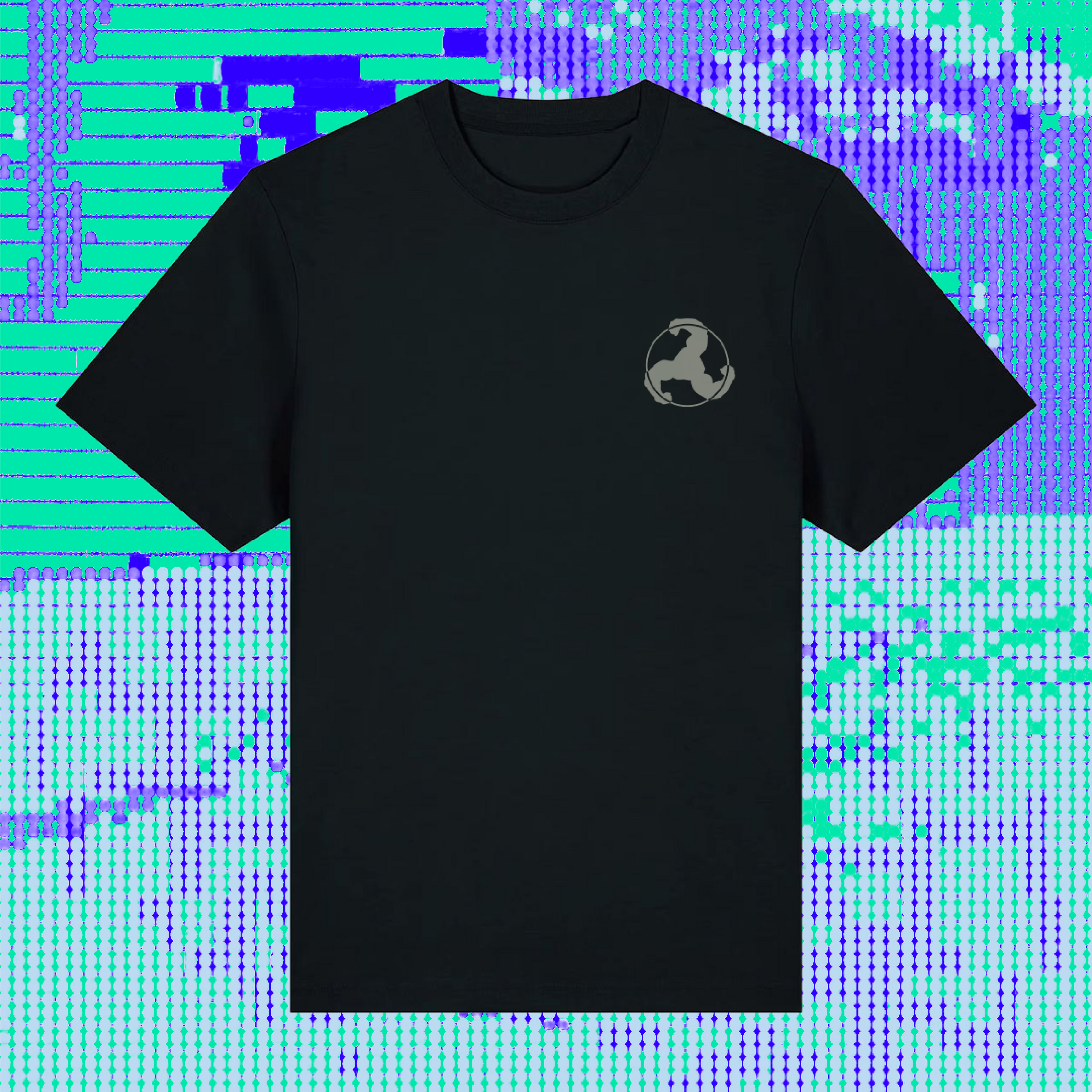 GRAVEL T-SHIRT - BLACK