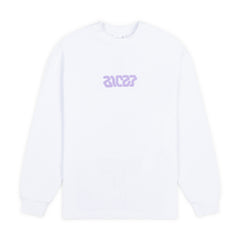 BICEP CHROMA LONGSLEEVE BLUE ON WHITE