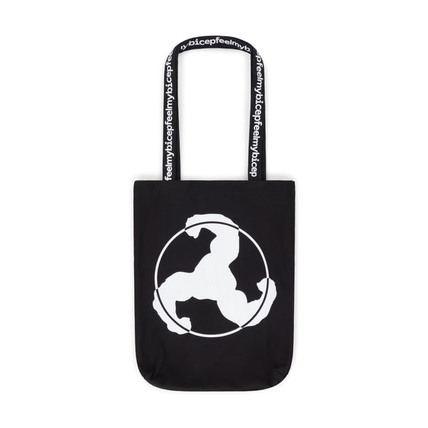 Black Witches Cat With Moon Large Tote Bag – 30L Cotton Canvas Shoulder Bag For College, Gym, Beach & Shopping