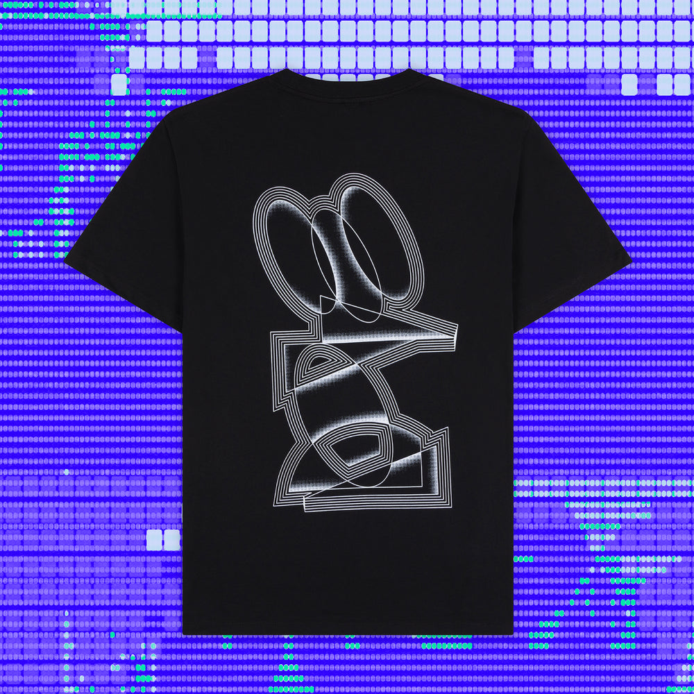 BICEP DOVE TEE - BLACK