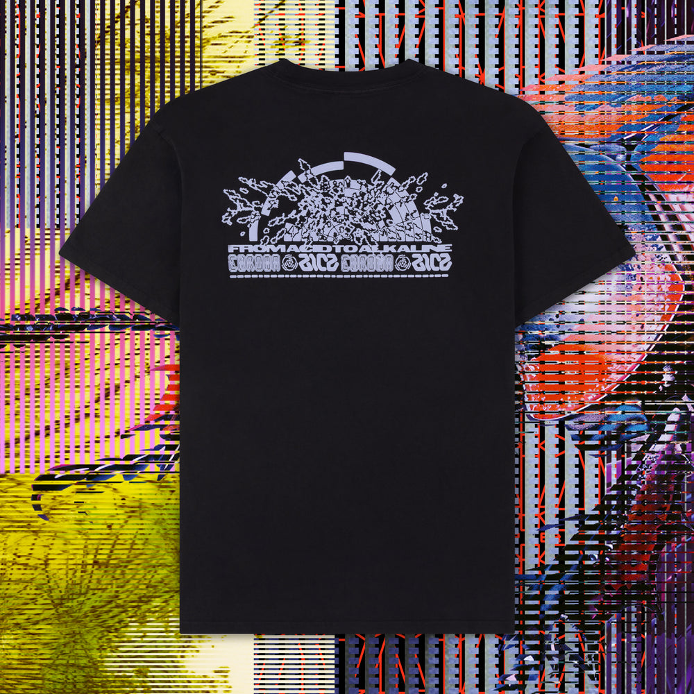 BICEP CHROMA TEE - FADED BLACK