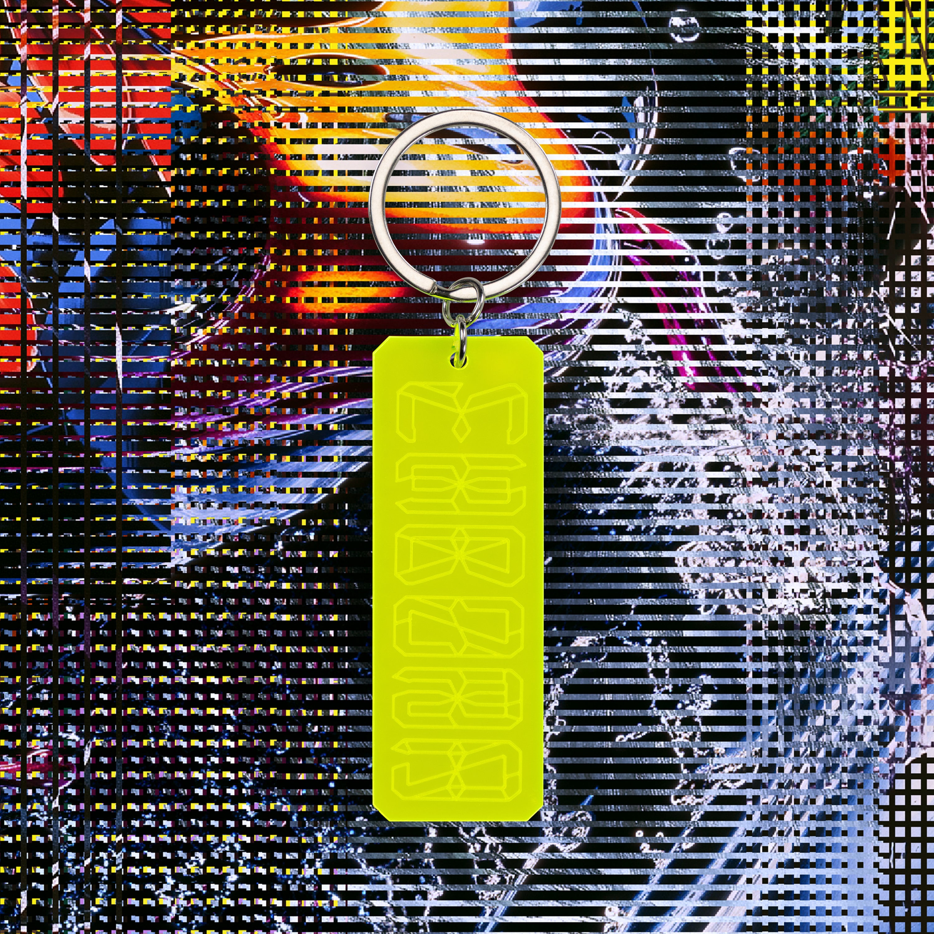 BICEP CHROMA KEYRING