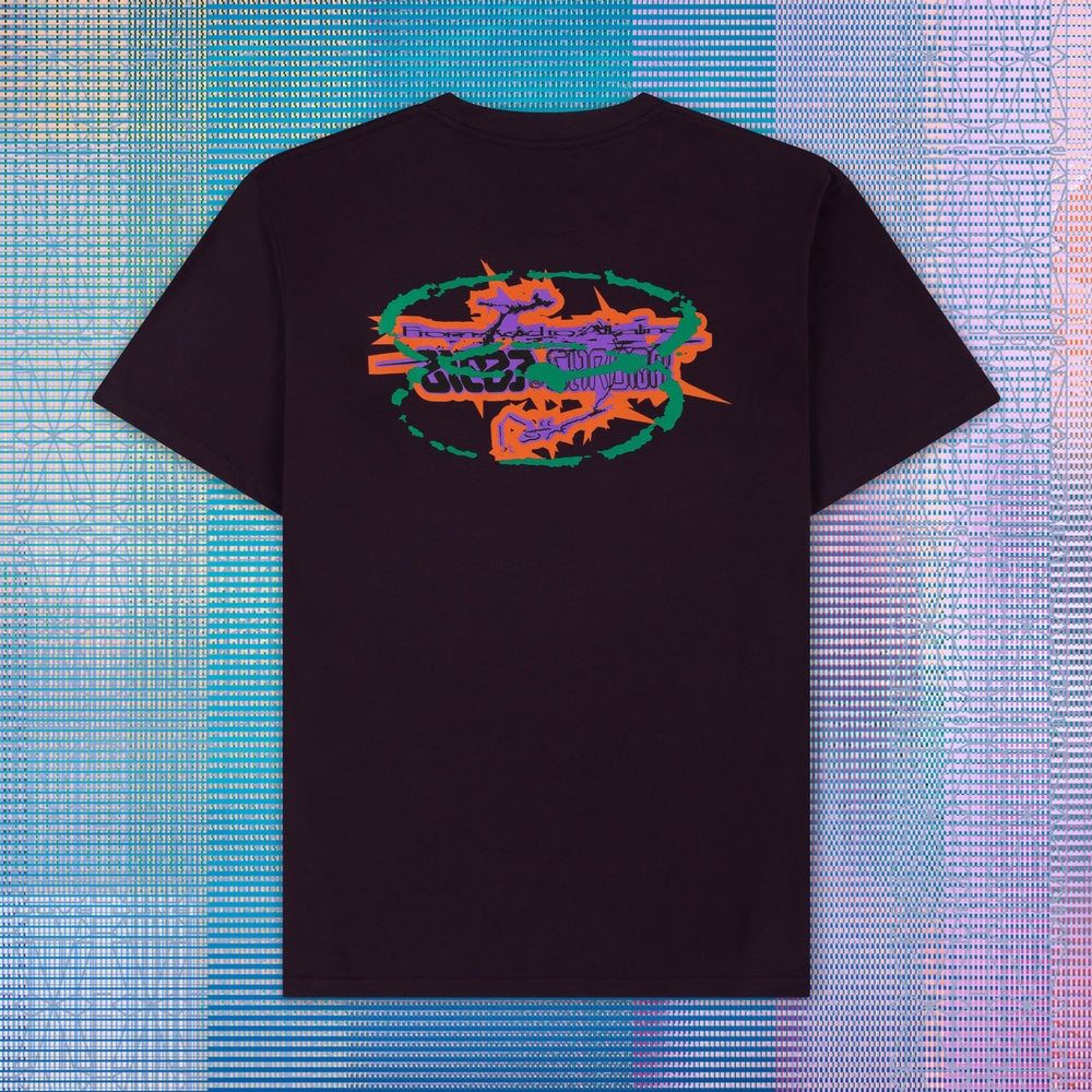 BICEP CHROMA TEE - PLUM