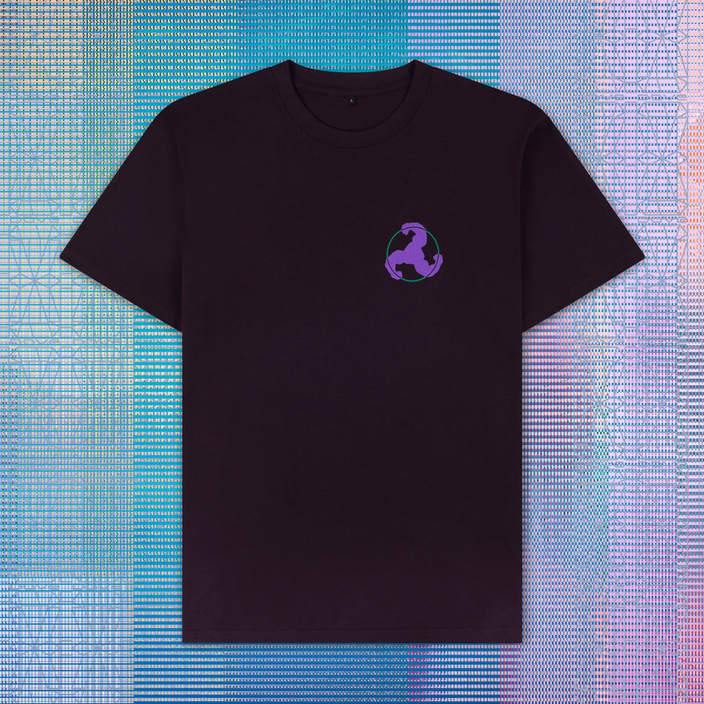 BICEP CHROMA TEE - PLUM