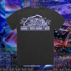 BICEP CHROMA TEE - FADED BLACK