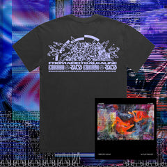 BICEP CHROMA TEE - FADED BLACK + CHROMA SPECIAL EDITION CASE 2x LP