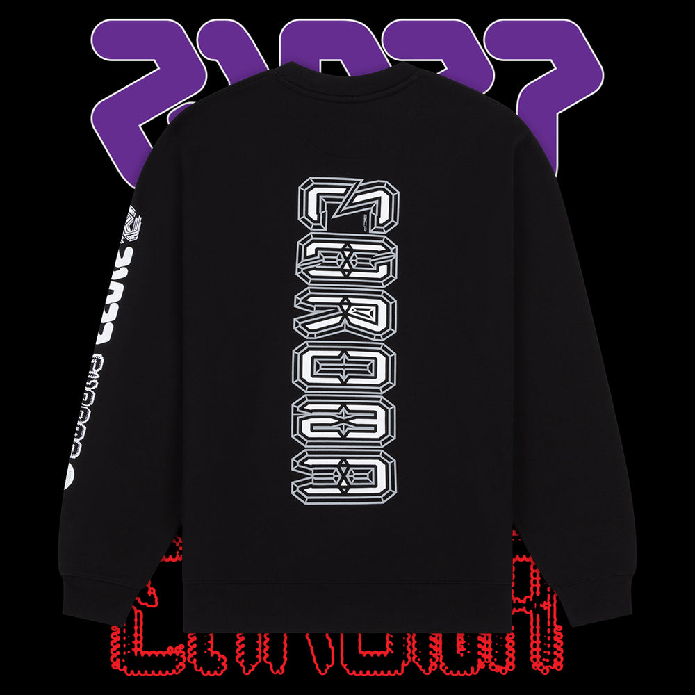 BICEP CHROMA SWEATSHIRT BLACK