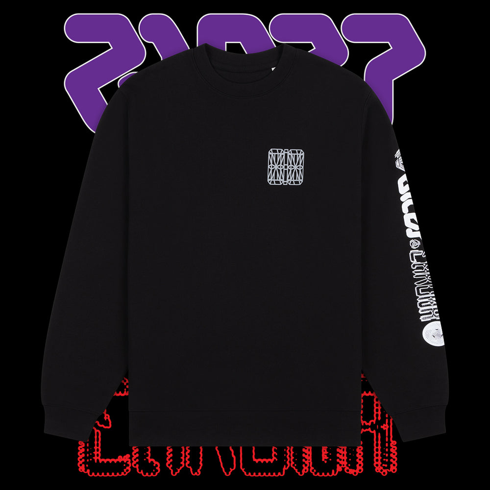 BICEP CHROMA SWEATSHIRT BLACK