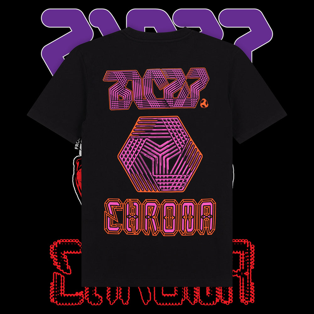 BICEP CHROMA TEE BLACK