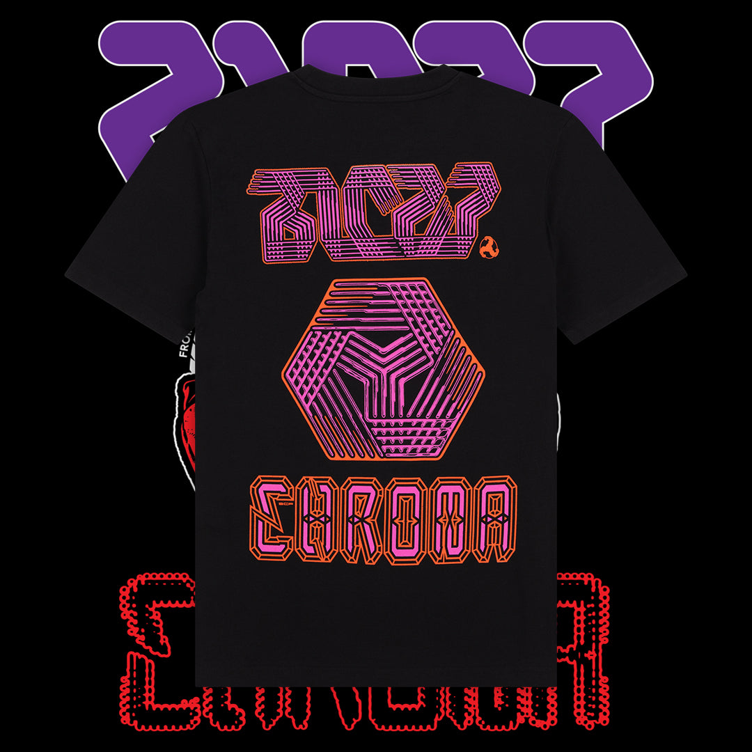 BICEP CHROMA TEE BLACK