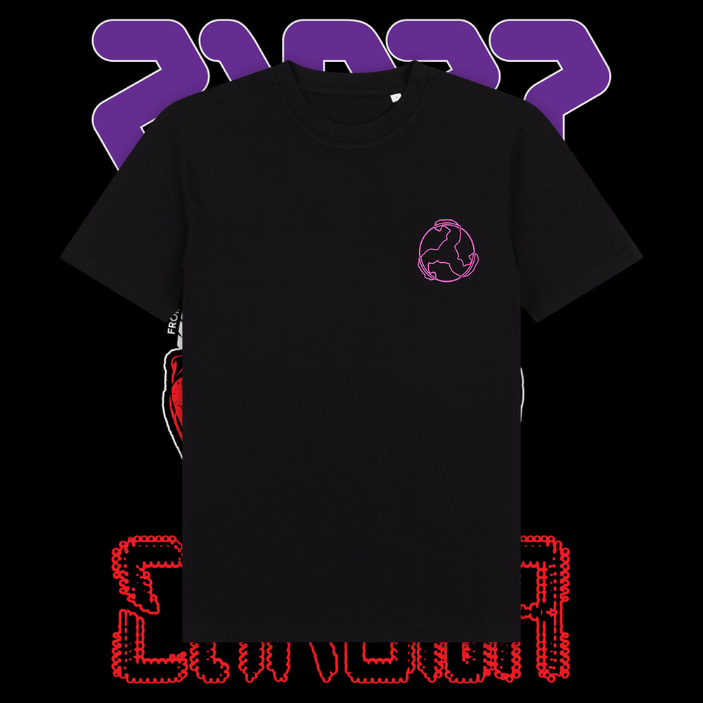 BICEP CHROMA TEE BLACK